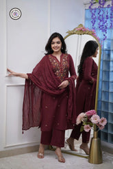 PAIR OF TOP-BOTTOM & DUPATTA