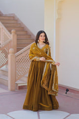 PREMIUM READYMADE GOWN-DUPATTA COLLECTIONS