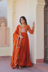 PREMIUM READYMADE GOWN-DUPATTA COLLECTIONS