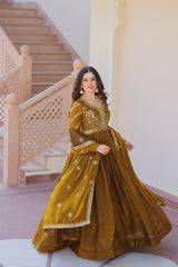 PREMIUM READYMADE GOWN-DUPATTA COLLECTIONS