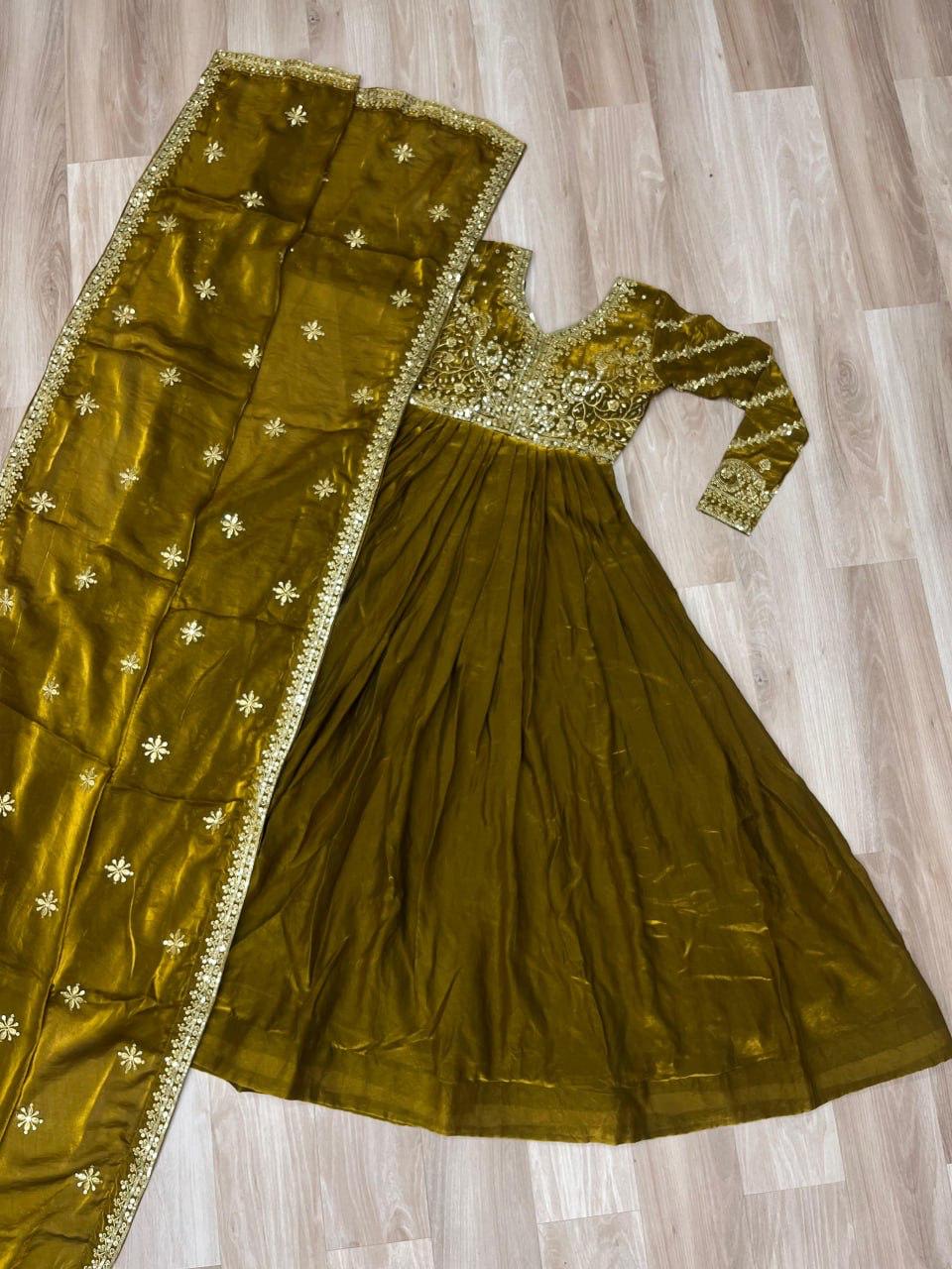 PREMIUM READYMADE GOWN-DUPATTA COLLECTIONS