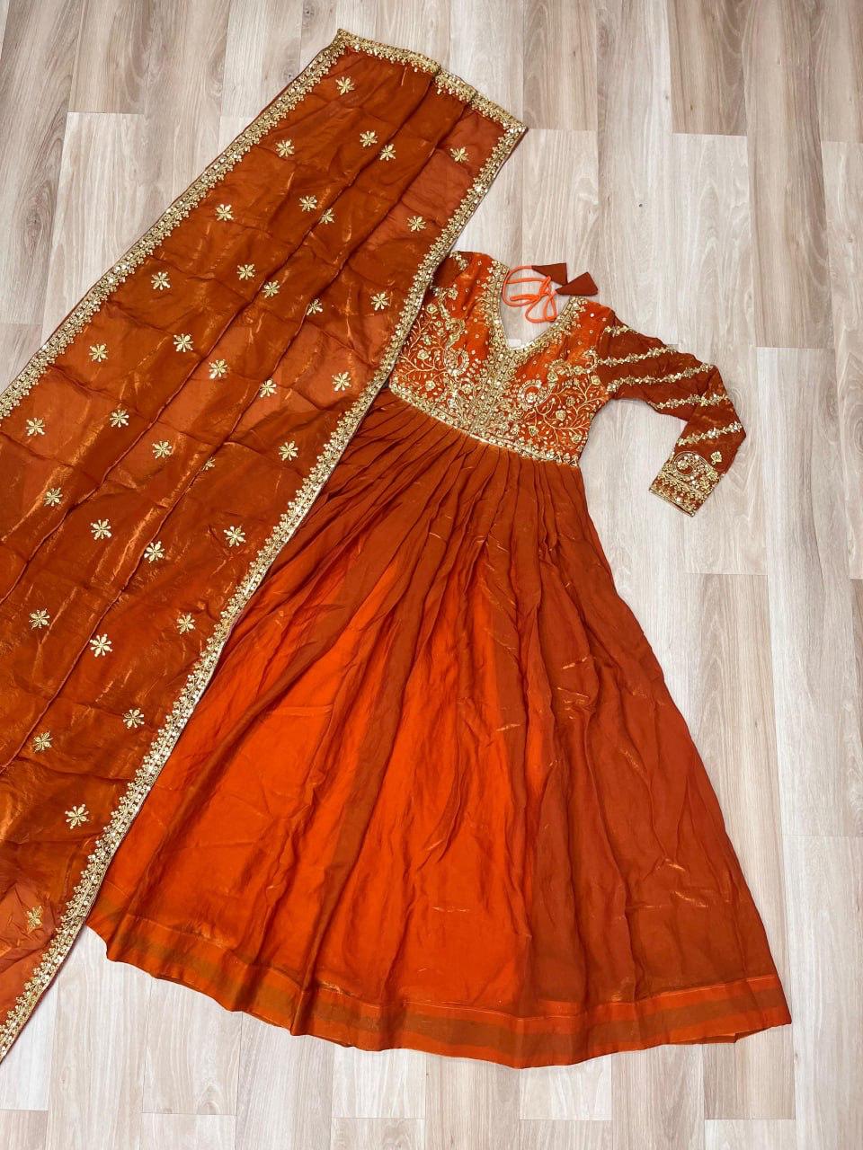 PREMIUM READYMADE GOWN-DUPATTA COLLECTIONS