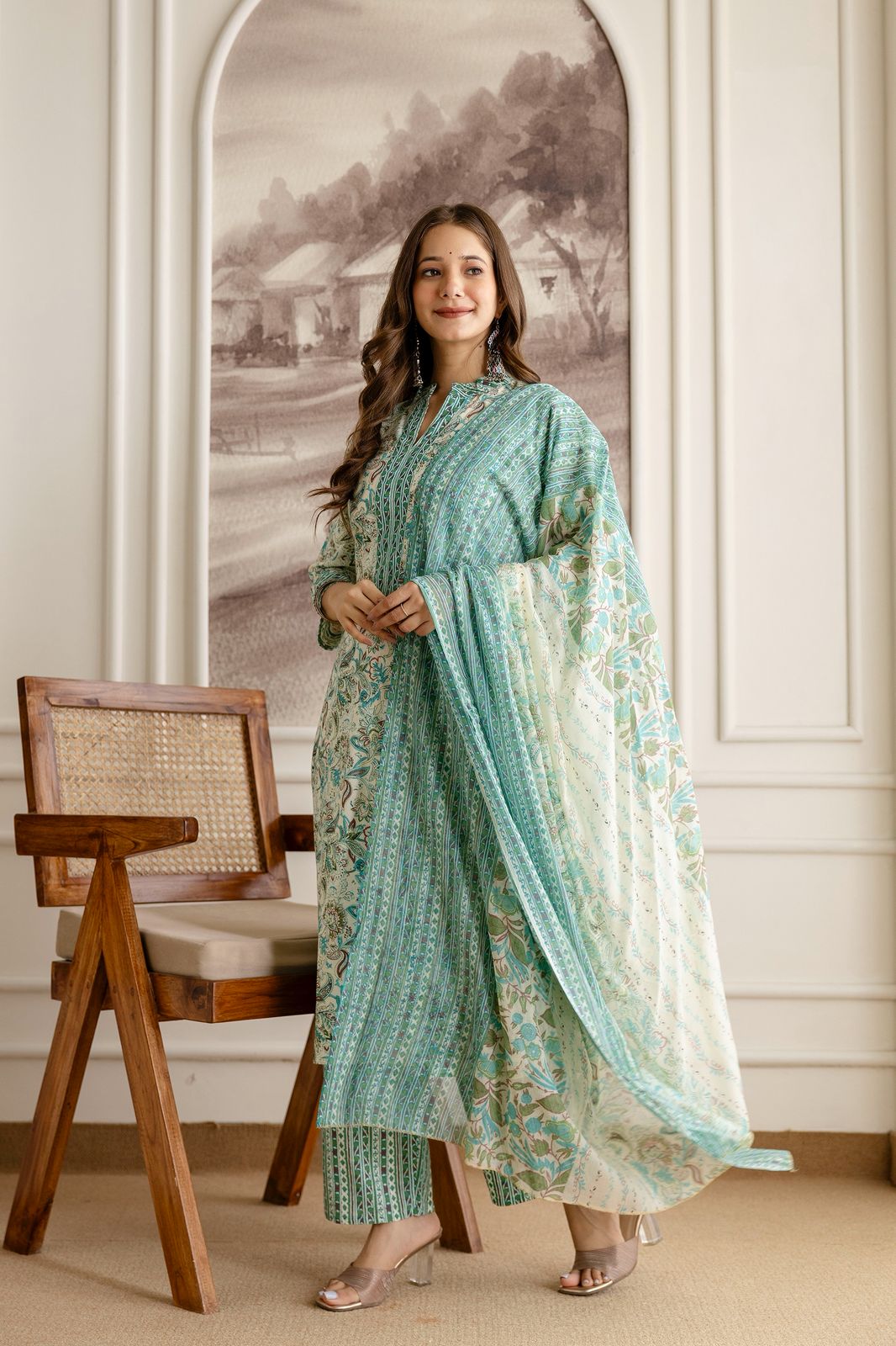 EXCLUSIVE DESGINER TOP BOTTOM DUPATTA
