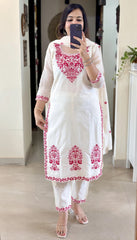 Women’s Kurta Pent Dupatta Set